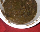 A picture of step 2 of Pudina chutney.
