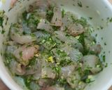 Hình bước làm 2 của món Chả cá lóc thì là