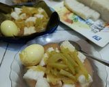 Foto langkah ke 9 dari resep Lontong Loyang (alas daun pisang).