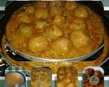 Foto del paso 10 de la receta: Albóndigas de carne y espinacas, en salsa de verduras y brécol