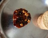 A picture of step 3 of Dates-Cashew Bites or Khajur Pak.