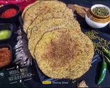 A picture of step 12 of Moong Beans Masala Khakhra.