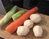 Foto del paso 1 de la receta: Multicolor, verduras ralladas
