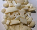 A picture of step 2 of Creamy leek and potato soup.