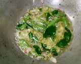 A picture of step 4 of Palak(Spinach leaves) Balls in Curd Gravy.