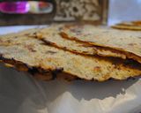 A picture of step 21 of Indian chickpea flat bread.