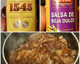 Foto del paso 4 de la receta: Chip Burger con queso fundido, huevo y cebolla caramelizada