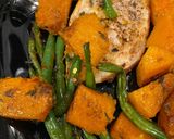 A picture of step 6 of Chicken and Butternut Dinner.