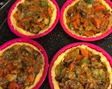 Foto del paso 5 de la receta: Canastitas de polenta y vegetales horneados, riquísimo y económico!!