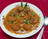 A picture of step 4 of Raw Banana Kofta Curry.