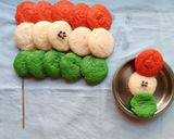 A picture of step 5 of Tri-colour Semolina Idli.