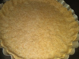 Tarta de zapallitos con dos harinas leudante e integral