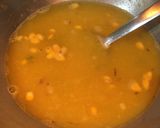 A picture of step 5 of Sweet corn soup.
