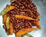 A picture of step 1 of Peanut chutney.