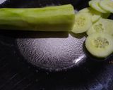 Foto del paso 2 de la receta: Ensalada veraniega: Pepino, tomate, palta, zanahoria y jamón