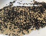 Une image de l'étape 8 de Lentilles🐞 béluga 🍂quinoa🪵.