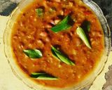 A picture of step 10 of Rajma/kidney bean masala.
