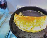 Foto del paso 7 de la receta: Omelette rico de jamón y queso 🌮