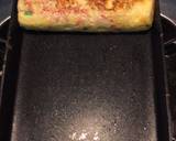 Japanese style egg roll (crab stick with salad dressing) recipe step 4 photo