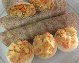 Foto del paso 5 de la receta: Wraps y huevo relleno