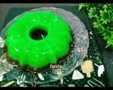 Foto langkah ke 5 dari resep Puding Lumut Santan Pandan Coklat.