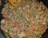 Foto del paso 3 de la receta: Molida con pimientos