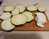 Cukinia i bakłażan z mozzarellą krok przepisu 1 zdjęcie