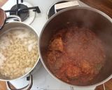 Foto del paso 4 de la receta: Frijoles con cerdo y zarsa criolla con arroz blanco