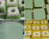 Foto langkah ke 4 dari resep Kue Putu Ayu Pandan.