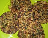 Foto del paso 6 de la receta: Hamburguesas de arroz yamaní y hojas, tallos de berenjena