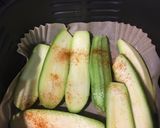 عکس مرحله 2 از دستور اسنک کدو سبز 🥒🥒🥒🥒در هواپز یا فر
