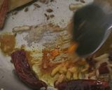 A picture of step 6 of Luchi and Cholar Dal.