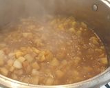 Birsalma-körte-alma chutney recept fázis 5 fotója