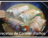 Foto del paso 6 de la receta: Ataditos de pechuga de pollo con salsa de verduras