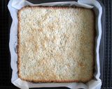 A picture of step 7 of Jam Coconut Slice.