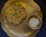 A picture of step 10 of Methi Aloo Paratha & Spring Onion Raita.