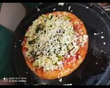 વેજીટેબલ પીઝા(Vegetable pizza recipe in Gujarati) રેસીપી સ્ટેપ4ફોટો