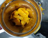 A picture of step 2 of Mango Milk Cake.
