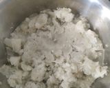 A picture of step 2 of Sweet Potato Halva.