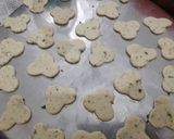 A picture of step 2 of Suji ke crispy snacks.