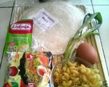 Foto langkah ke 1 dari resep Lumpia Mie Makaroni.