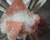 A picture of step 1 of Watermelon drink.