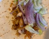 A picture of step 7 of Chicken Tacos 🌮 🌮.