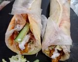 A picture of step 7 of Special zinger shawarma 💝💝.