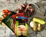 Őzgerinc leves lestyános daragaluskával recept fázis 1 fotója