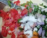 Mix Vegetables Besan Dhokla recipe step 3 photo