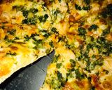 A picture of step 6 of Herby Prawn Pizza 🍤 🍕 🌿.