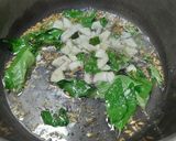 A picture of step 3 of Kadhi Recipe/Mp style.