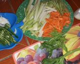 Foto del paso 1 de la receta: Pasta con vegetales 🥣