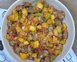 Foto langkah ke 4 dari resep Balado Kentang Ampela Cabe Gendot.